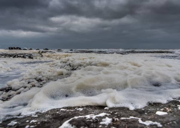 Spume at Staithes. PIC: James Hardisty