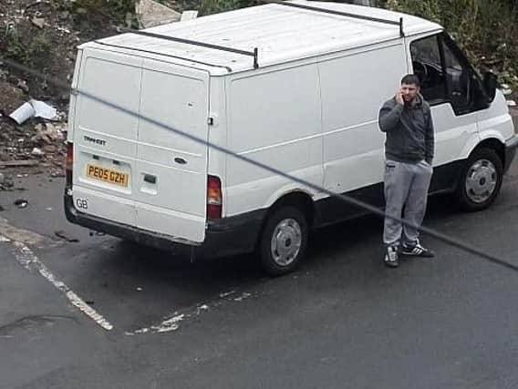 Mr Bham, 31, of Chellowfield Court, Heaton, Bradford, (pictured) pleaded guilty to four offences of fly-tipping atHuddersfield Magistrates Court last month.