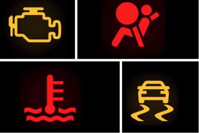 What to do if these warning lights come on in your car