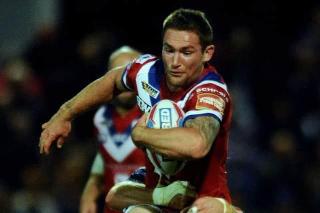 On-the-mend Tyler Randell could be in the Wakefield squad to face Wigan next time out. PIC: Jonathan Gawthorpe