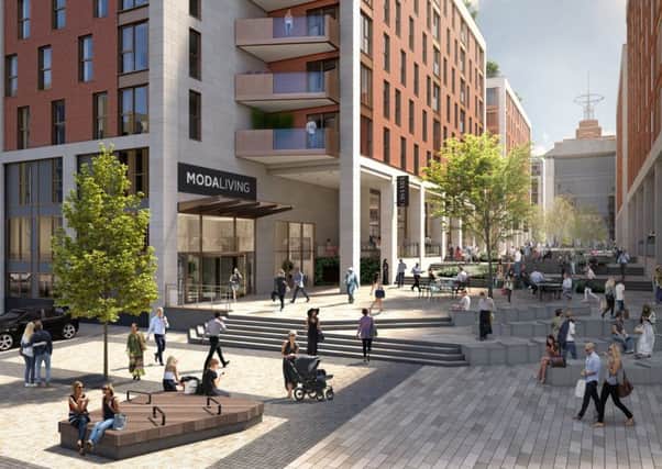 Caddick Developments to transform the six-acre Quarry Hill site in central Leeds.
