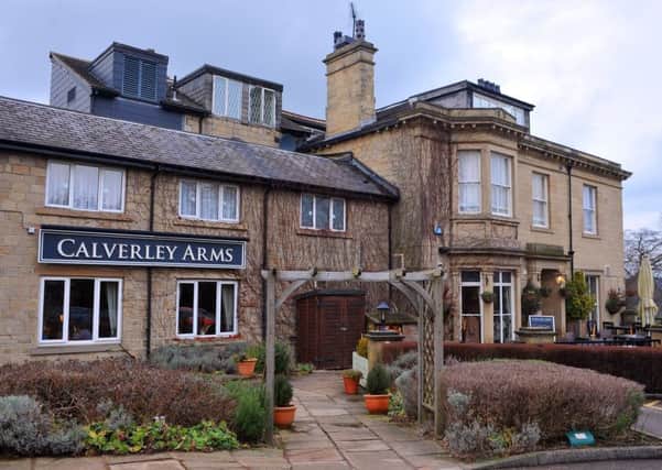 6 March 2018......       Oliver, Calverley Arms on Calverley Lane.  Picture Tony Johnson.