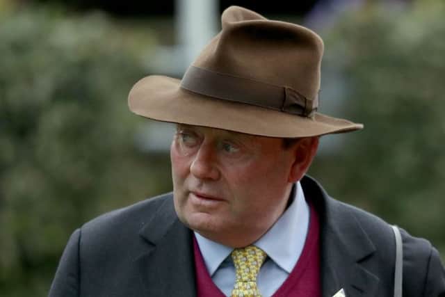 Trainer Nicky Henderson. PIC: Steven Parsons/PA Wire