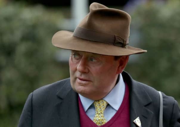 Trainer Nicky Henderson. PIC: Steven Parsons/PA Wire