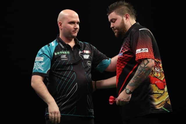 Rob Cross, left, and Michael Smith