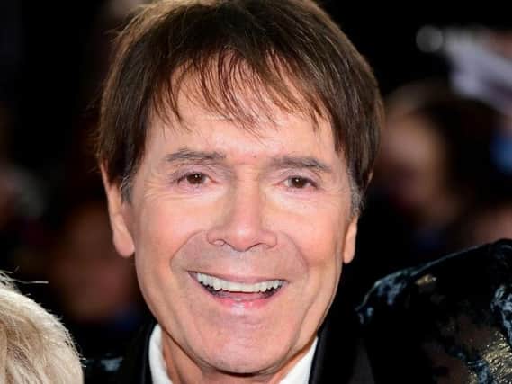 Sir Cliff Richard, who is at the centre of an "open justice" dispute after suing the BBC over coverage on a police raid on his home.