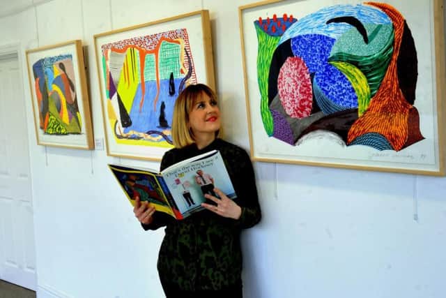 Stephanie McTague from the RedHouse Originals Gallery in Harrogate.