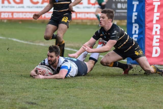 Martyn Ridyard chipped in with a try and four goals for Rovers in their 32-18 win over visitors Swinton Lions.