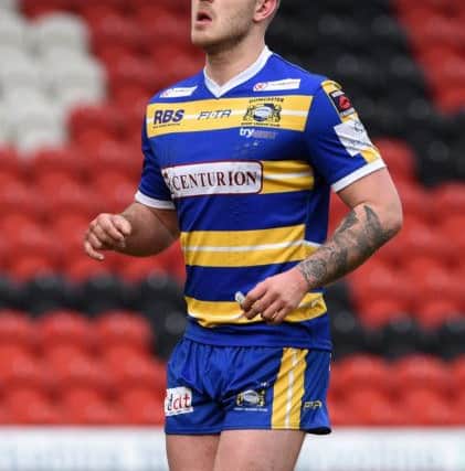 Doncaster Dons' Brad Foster against the University of Gloucestershire All Golds. Picture: Andrew Roe