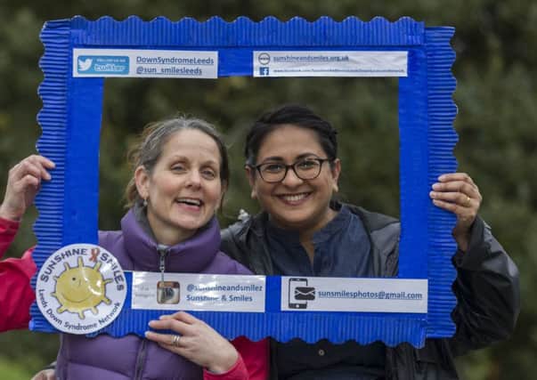From the archive: Ailith Harley-Roberts, of Sunshine and Smiles, is pictured with Sarbjit Kaur in March 2016 to launch a photography exhibition at Kirkstall Abbey Visitors' Centre.