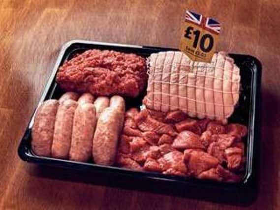 The Morrisons meat pack