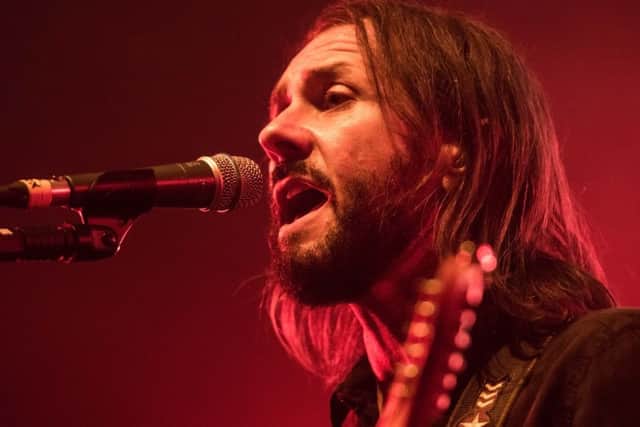 Grant Nicholas of Feeder on stage at O2 Academy Leeds. Picture: Anthony Longstaff