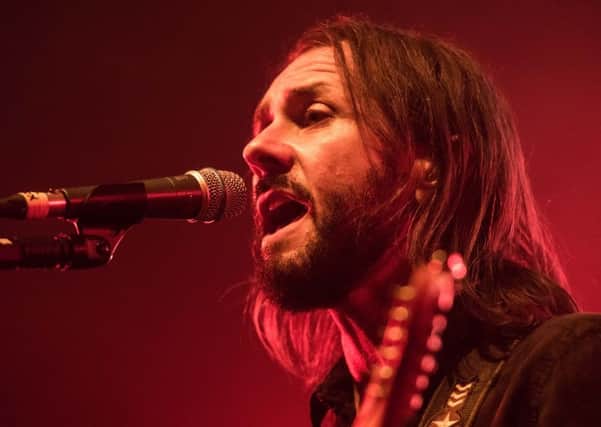 Grant Nicholas of Feeder on stage at O2 Academy Leeds. Picture: Anthony Longstaff