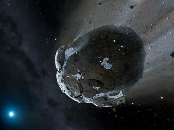 Earth is under threat from a massive asteroid.