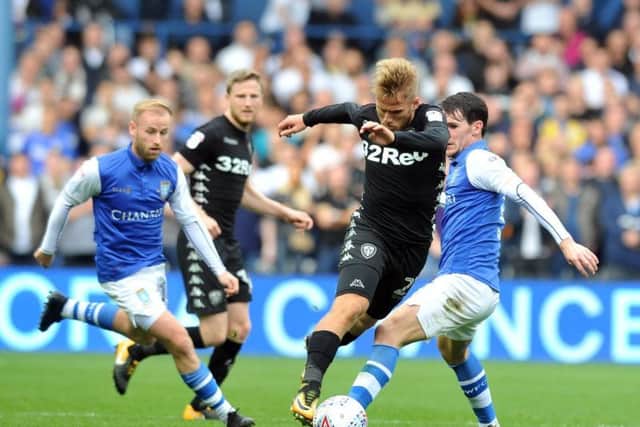 Leeds United midfielder Samuel Saiz, who misses today's game with a hamstring problem.