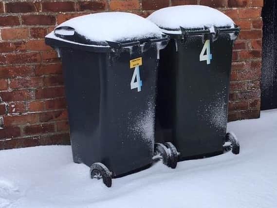 Bin collections will return to normal