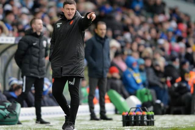 Paul Heckingbottom is under pressure at Elland Road to produce results.