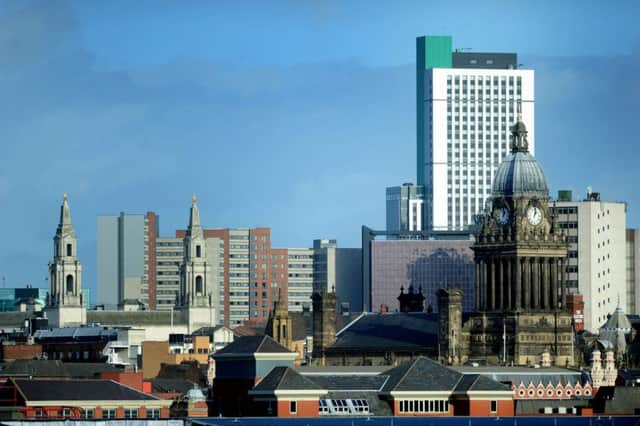 Leeds city centre.