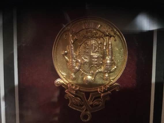 The 1912 FA Cup winners medal has gone missing.