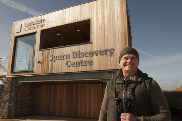 Spurn Discovery Centre, opened by Simon King today
Picture by Maurice Gordon