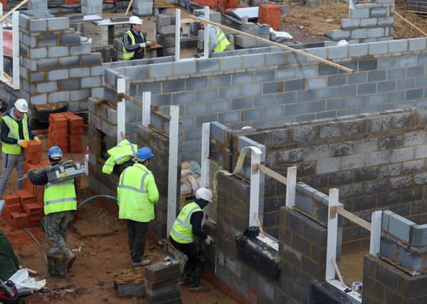CONSTRUCTION: New numbers have been submitted for house-building. PIC: PA