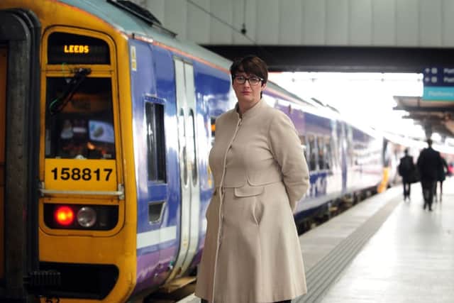 Regional Director of Northern Rail Sharon Keith, pictured at Leeds Railway Station..23rd March 2018 ..Picture by Simon Hulme