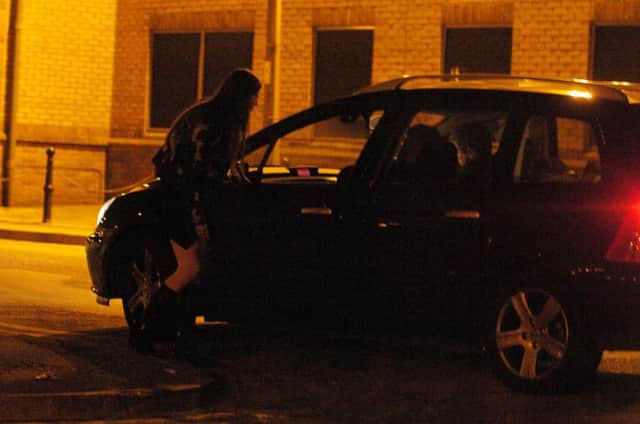 Prostitute Andrea works the red light area in Holbeck in 2004, 10 years before the managed zone was created.  Picture: Tony Johnson/YPN