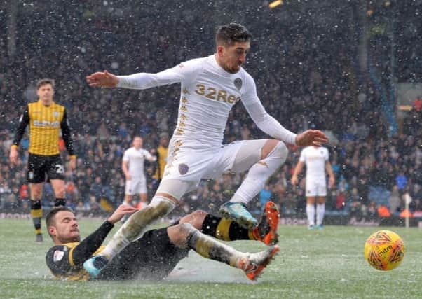 Pablo Hernandez in recent action against Sheffield Wednesday.