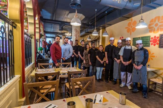 Date: 27th March 2018.
Picture James Hardisty.
Indian Tiffin Room, Greek Street, Leeds.