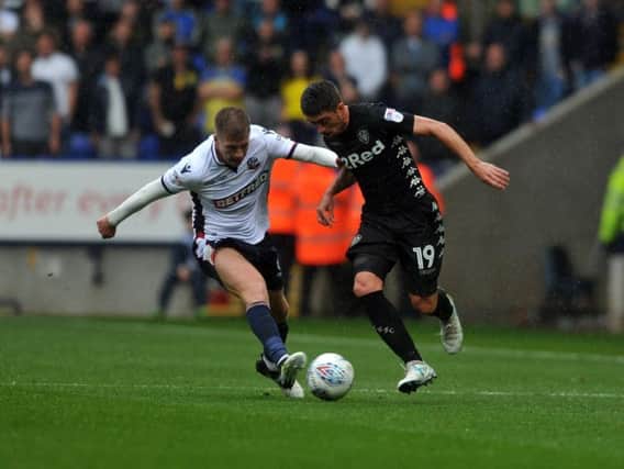 Pablo Hernandez in action against Bolton Wanderers earlier this season.