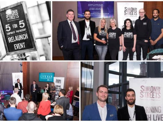 Rough sleeper charity Simon on the Streets relaunched its Five for Five corporate sponsorship scheme at Victoria Gate Casino. Pictures: ToolsiePhotography
