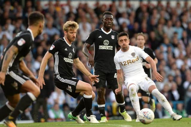 Pablo Hernandez in action against Fulham earlier this season.