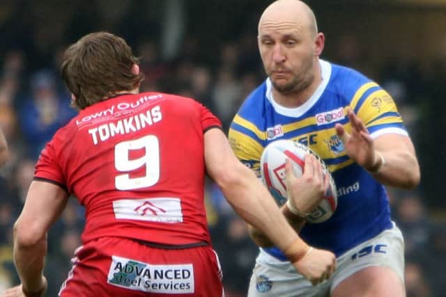 Carl Ablett impressed against Salford. PIC: Varley's Picture Agency