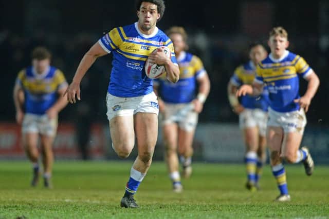 Josh Walters has been revelling in his Rhinos recall. PIC: Bruce Rollinson
