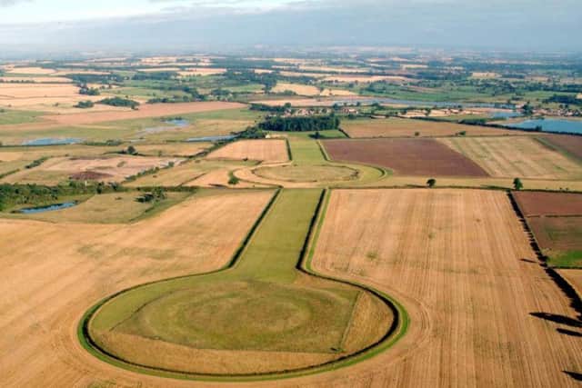 Thornborough Henges dates back to over 5,000 years ago. Photo by Dave MacLeod, English Heritage.