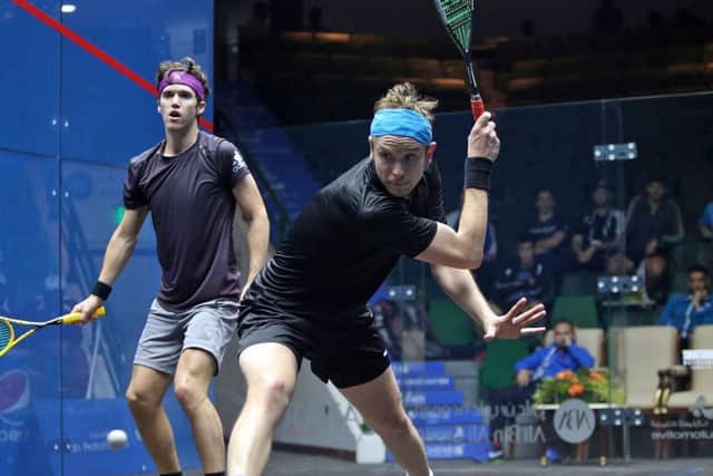 James Willstrop has been in fine form at the 2018 Commonwealth Games. Picture: Squashpics.com