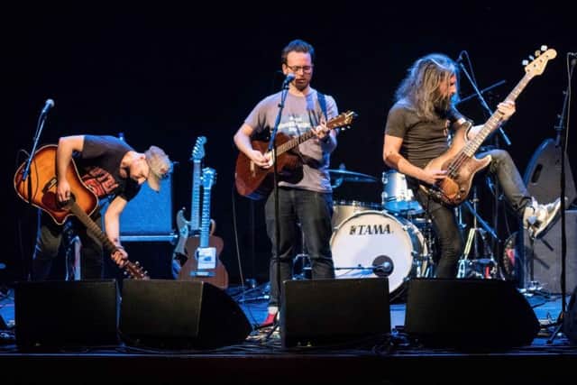 Turin Brakes at Leeds City Varieties. Picture: Antony Longstaff