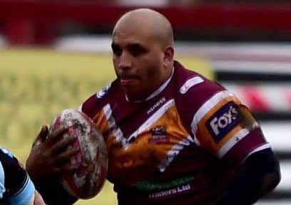 Batley's go-forward pack man, Alex Rowe.