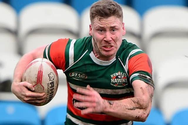 James Duckworth - a try scorer for East Leeds.