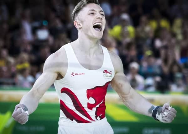 Nile Wilson has won three gold medals at the Commonwealth Games on Australia's Gold Coast.