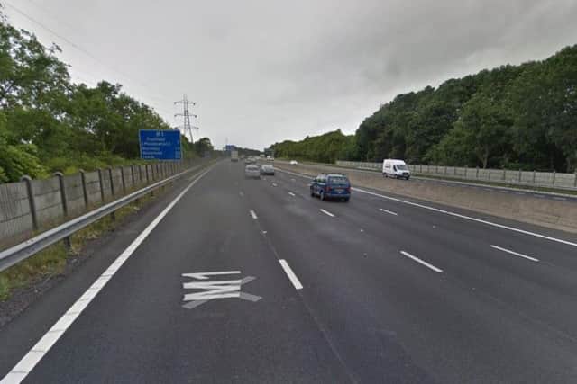 Emergency repairs are being carried out on the M1 in South Yorkshire this morning