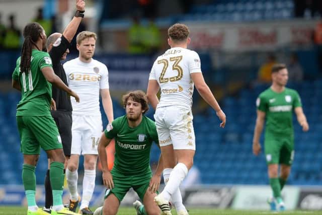 Ben Pearson has been a key player for Preston this season despite his sending off at Elland Road in August.