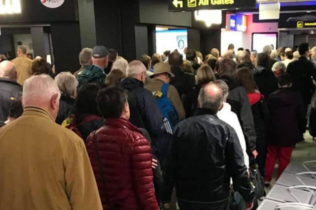Evacuation taking place at Leeds Bradford Airport