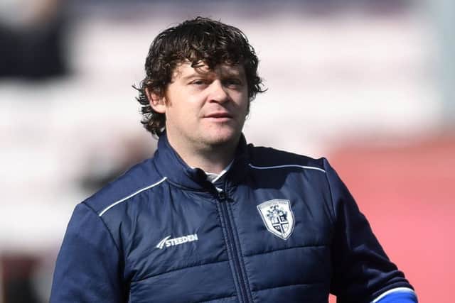 Rovers boss, John Duffy.