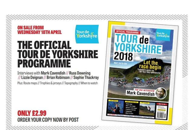 Priced at 2.99, the programme is on sale from shops along the route, and can also be ordered NOWfor just 4.50,including postage and packing.