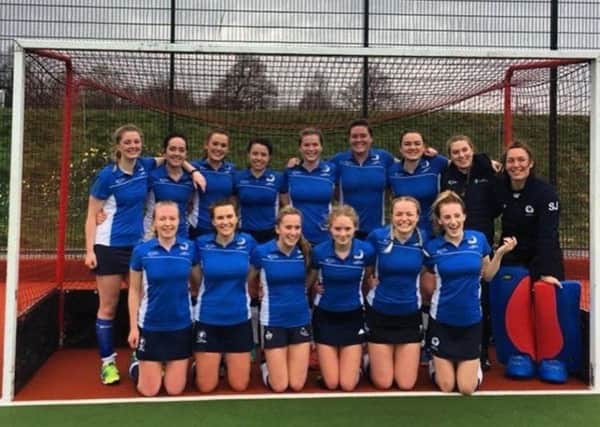 Leeds Hockey Club Ladies first XI have secured promotion to the National League. Unbeaten to date, they play their final game of the season tonight at home to Doncaster. PIC: Leeds HC