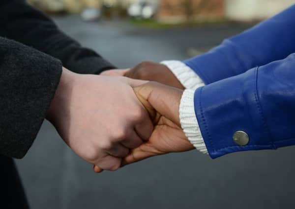 HELPING HAND: NHS bosses are raising awareness of support for young people.