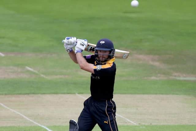 Yorkshire's Adam Lyth: New targets.