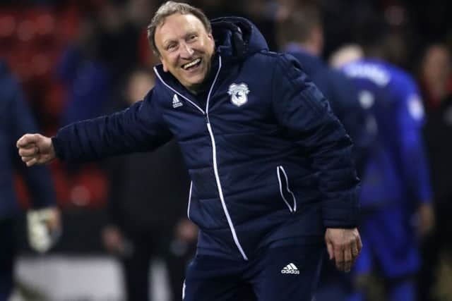 Cardiff City and former Leeds manager Neil Warnock. PIC: Richard Sellers/PA Wire