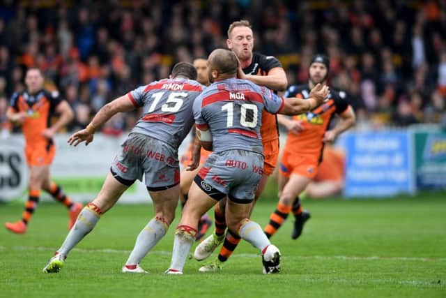 Liam Watts was just one of many players who made a big impression against Catalans Dragons, according to coach Daryl Powell. PIC: James Hardisty
